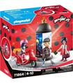 Playmobil 71864 - Miraculous: Paseo En Scooter Por Paris