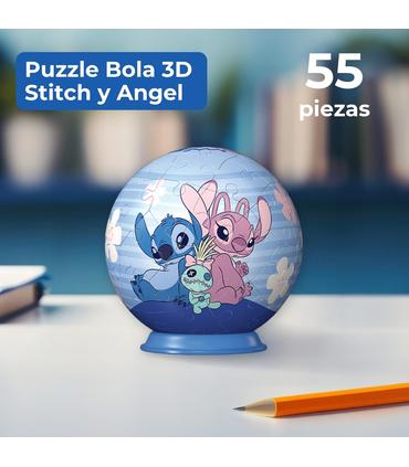 disney-stitch-angel-puzzle-54-piezas-ball-3d