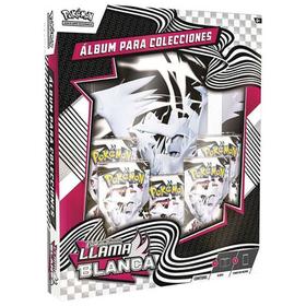 Binder Collection Pokemon Escarlata y Purpura Llama Blanca