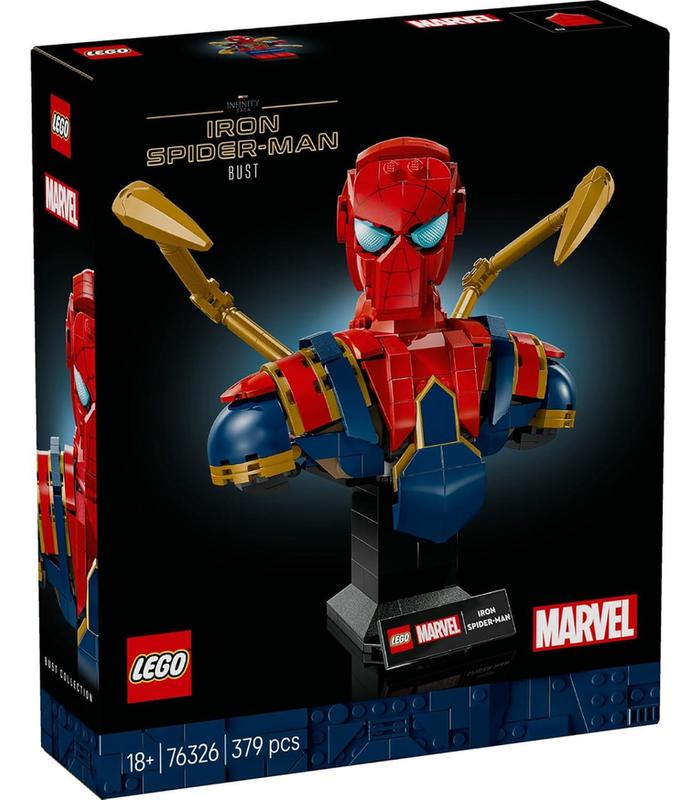 lego-76326-super-heroes-busto-de-iron-spide-man