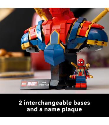 lego-76326-super-heroes-busto-de-iron-spide-man