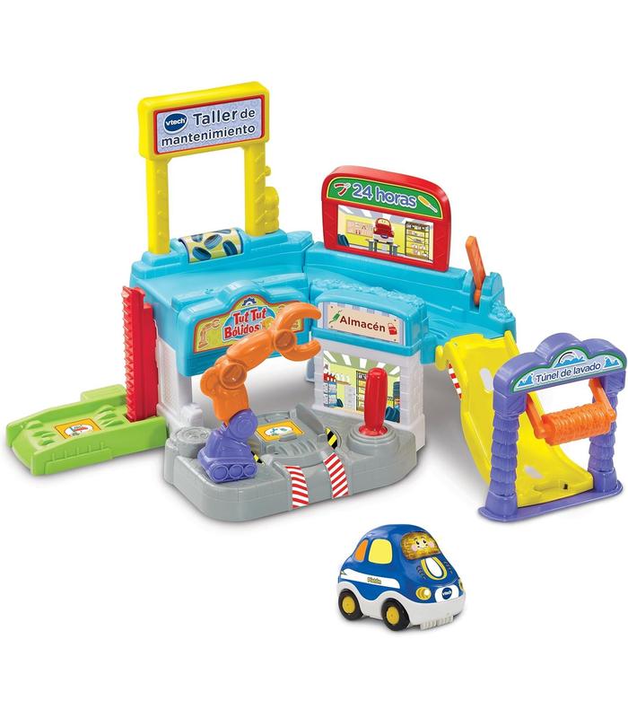 taller-de-mantenimiento-piston-coche-ascensor