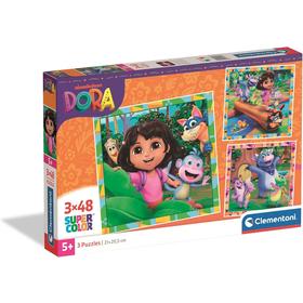 puzzle-dora-la-exploradora-3x48-piezas