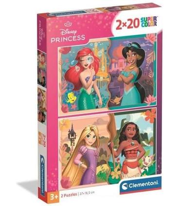 puzzle-2x20-piezas-disney-princess