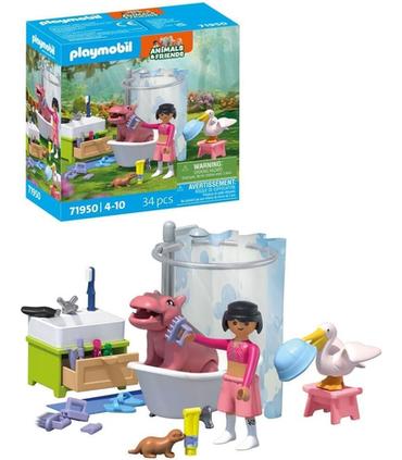 playmobil-71950-divertido-bano-de-animales