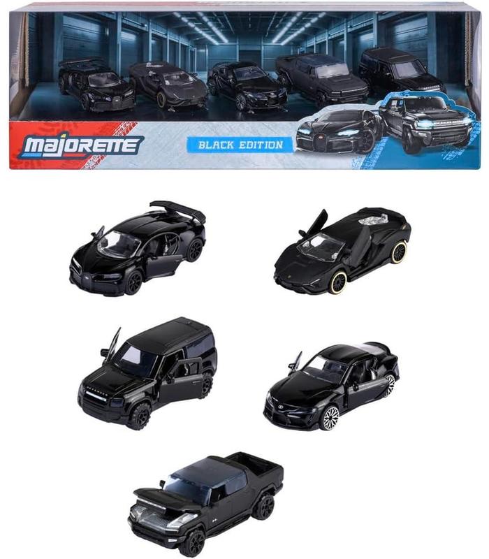 majorette-coches-negros-giftpack-5-coches