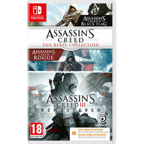 Assassins Creed III + Rebel Collection Bundle (CIB) Switch