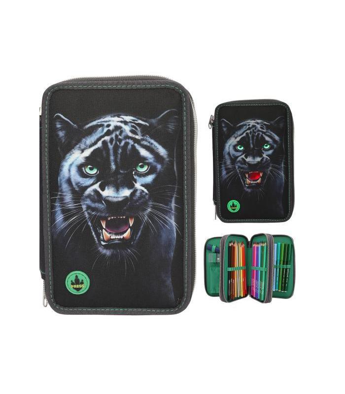 dino-world-estuche-triple-verde-panther