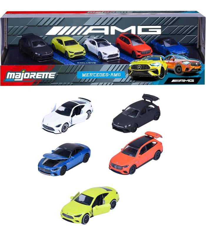 majorette-mercedes-amg-giftpack-5-coche