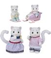 Familia Leopardo De Las Nieves Sylvanian