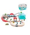City Train Bucket Set
