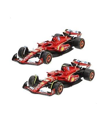 burago-set-2-coches-metal-1-43-f1