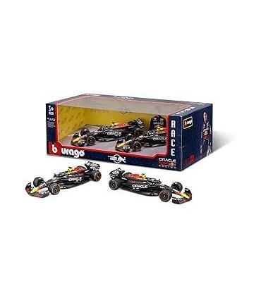 burago-set-2-coches-metal-1-43-f1