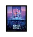 Kpop Demon Hunters: Póster en Marco Logo 30x40