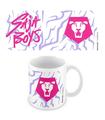 Kpop Demon Hunters: Taza Ceramica Blanca Saja Boys 325Ml