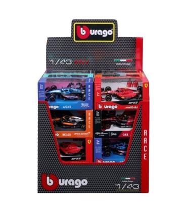 burago-set-coches-metal-1-43-f1