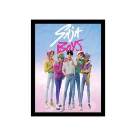 kpop-demon-hunters-poster-en-marco-saja-boys-30x40