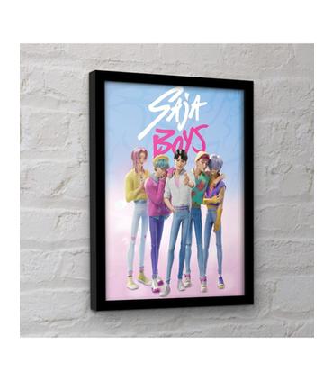 kpop-demon-hunters-poster-en-marco-saja-boys-30x40