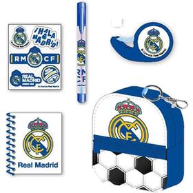 set-de-papeleria-minimochila-real-madrid