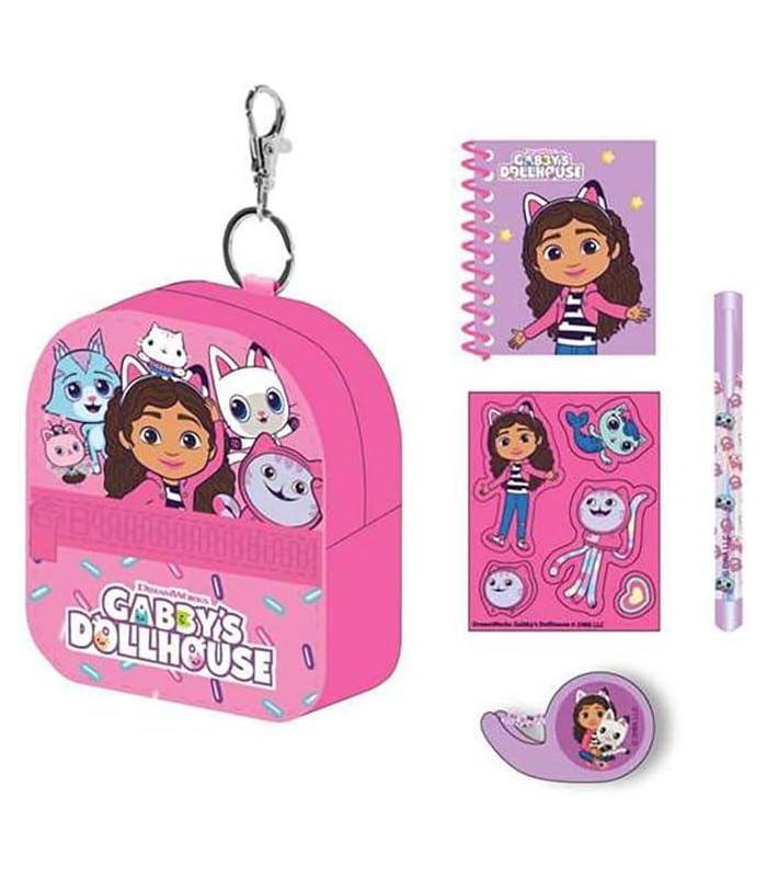 set-de-papeleria-minimochila-gabby-s-dollhouse