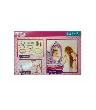 tocador-con-accesorios-rosa