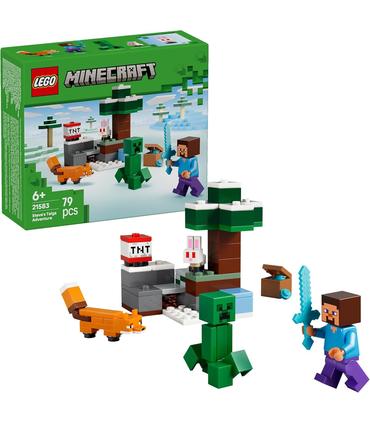 lego-21583-la-aventura-de-steve-en-la-taiga