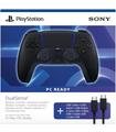 Mando Dualsense MIdnight Blac + Cabe U Ps5