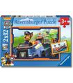 Puzzle Paw Patrol B 2 X 12 Piezas