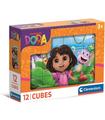 Puzzle 12 Cubos Dora The Explorer
