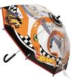 Paraguas Man Poe Burbuja Hot Wheels