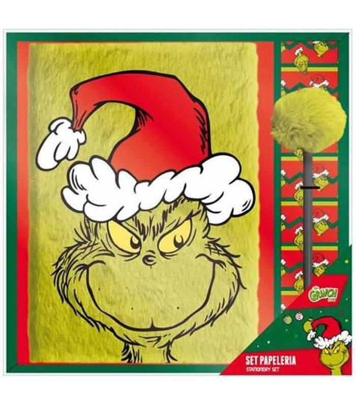 set-de-papeleria-boligrafo-the-grinch