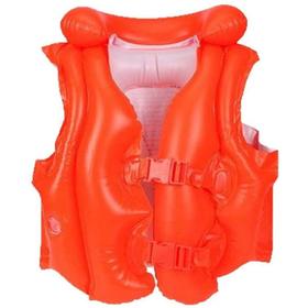 chaleco-hinchable-naranja-con-hebillas