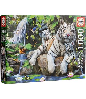 puzzle-tigres-blancos-de-bengala-1000pz