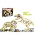arqueojugando-t-rex-y-triceratops-fluorescente