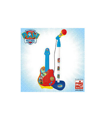 microfono-de-pie-con-guitarra-paw-patrol