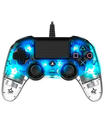 Mando Con Cable Nacon Licenciado Light Azul Ps4
