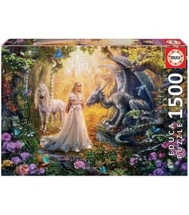 puzzle-dragon-princesa-y-unicornio-1500pz