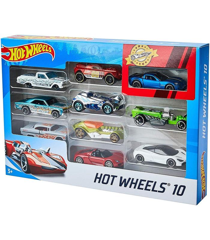 coches-hot-weels-pack-10-vehiculos